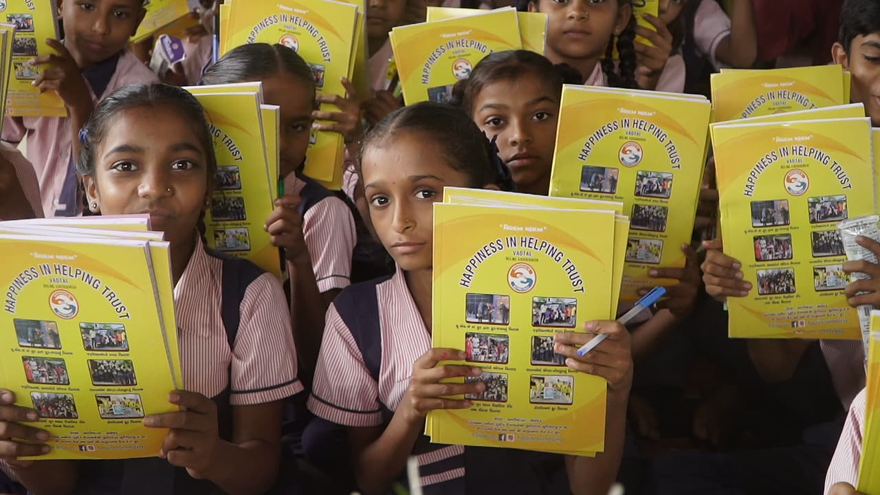 Book Distribution Drive in Valasan - Image 5