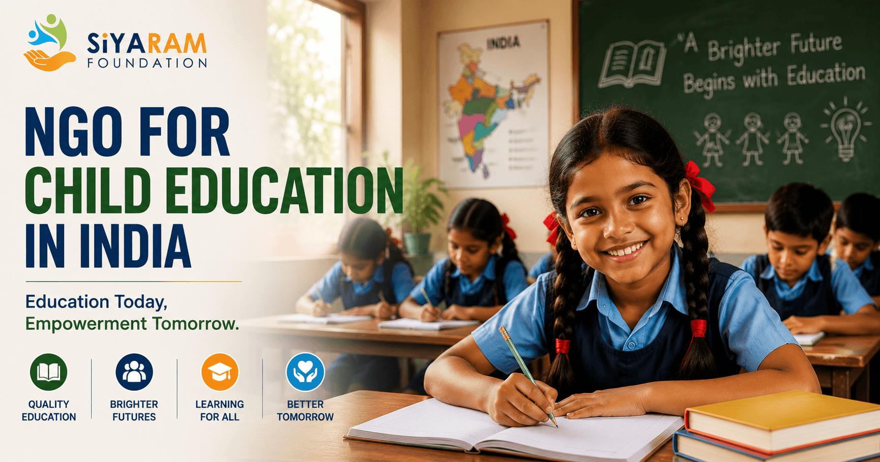 NGO for Child Education in India